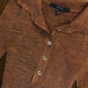 Gucci Collared Blouse